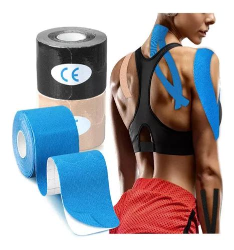 Cinta De Fisioterapia Kinesio Mz Relaxation Muscle Roll Pain Mercadolibre