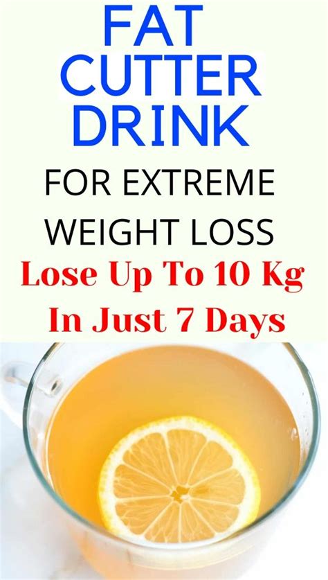 Fat Cutter Drink For Extreme Weight Loss Lose Up To 10 Kg In Just 7