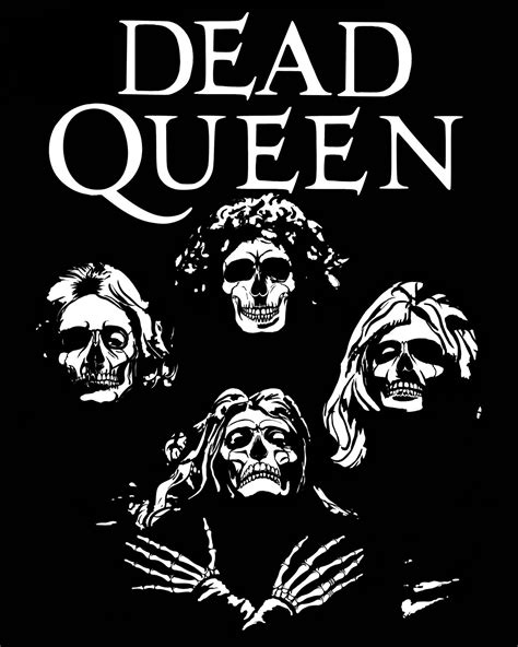 Queen the band but Dead by mangelol1 on DeviantArt