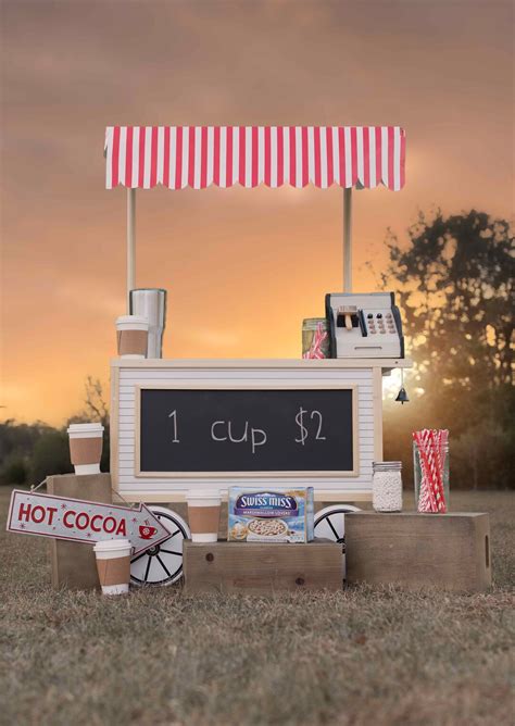 Hot Cocoa Stand Digital BG Etsy