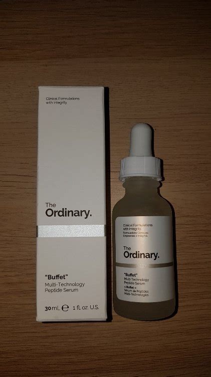 The Ordinary Multi Technology Peptide Serum Buffet Ml Inci Beauty