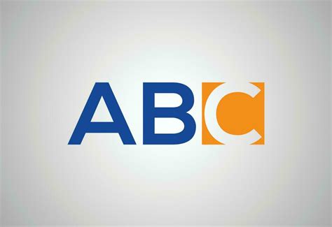 Creative Initial ABC letter logo design, Vector design template ...