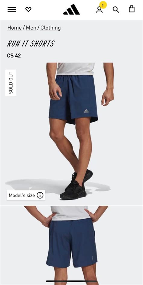 adidas running shorts, Men's Fashion, Bottoms, Shorts on Carousell