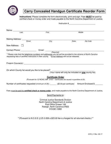 Form Cch 3 Fill Out Sign Online And Download Fillable Pdf North Carolina Templateroller