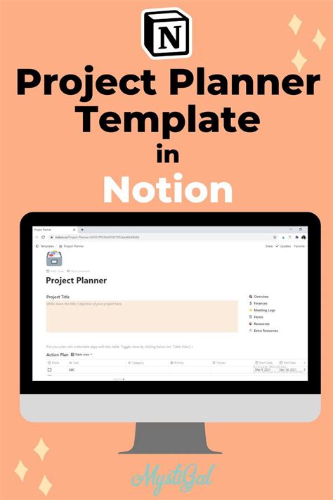 Notion Project Planning Template