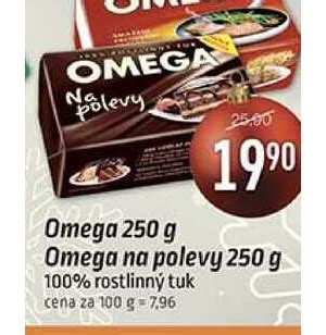 ARCHIV Omega na polevy 250 g 100 rostlinný tuk v akci platné do 31