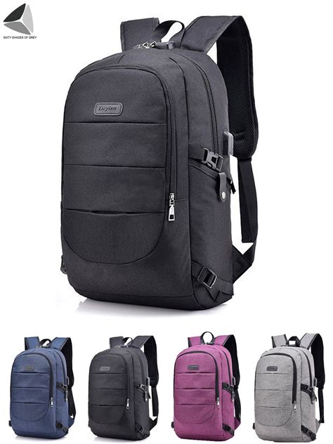 Sixtyshades 17 inch Laptop Backpack for Women Men Water Resistant Anti ...