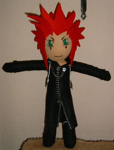 Kingdom Hearts Axel Plushie By Toki999 On Deviantart