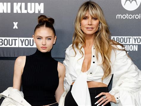 Leni Klum Proves She Got It From Her Supermodel Mama Heidi In An Ab Baring Emerald Bikini