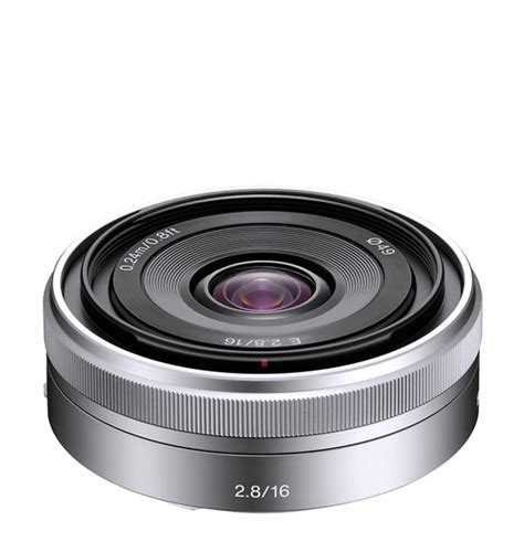 Объектив Sony E 16mm f/2.8. Цены, отзывы, фотографии, видео