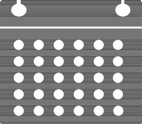 black and white calendar in flat style. 24392016 Vector Art at Vecteezy