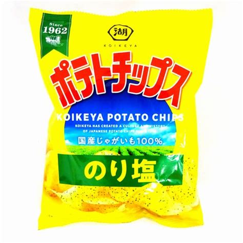 湖池屋 ポテトチップス のり塩 60g ネットスーパー｜トキハオンラインショップ