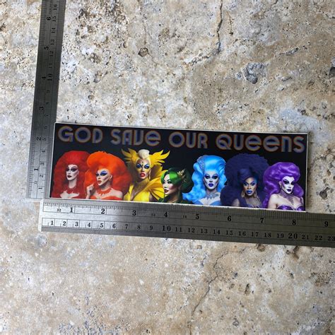 Pride Bumper Sticker Gay Pride Sticker Drag Is Not A Crime Etsy