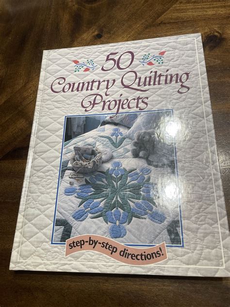 Fifty Country Quilting Projects By Margit Echols 1990 Hardcover