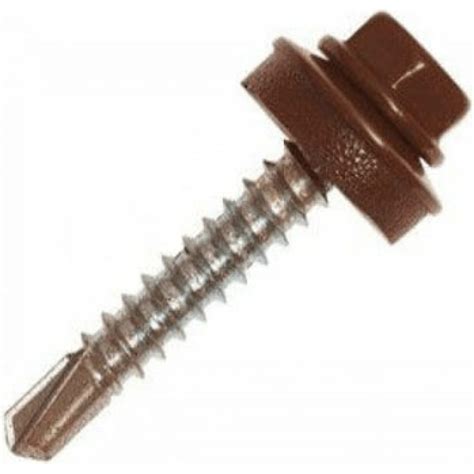 Кровельный саморез Tech-Krep КРс ZP 4.8x35 8017 шок-корич 3000шт ...
