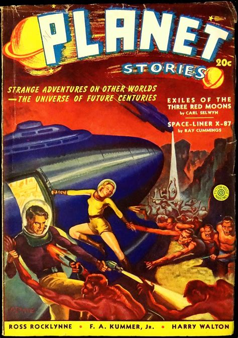 Planet Stories Vol 1 No 3 Summer 1940 Cover By A Dr Flickr