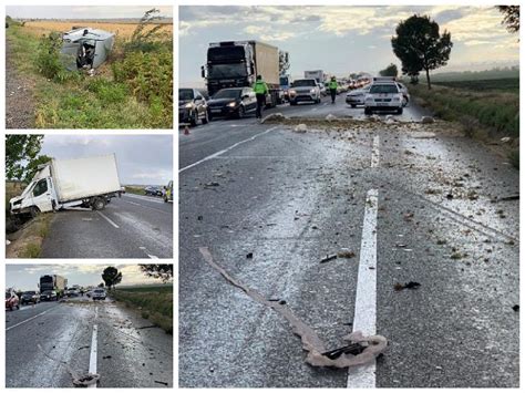 Șofer din Vrancea implicat într un accident mortal pe DN E85 lângă