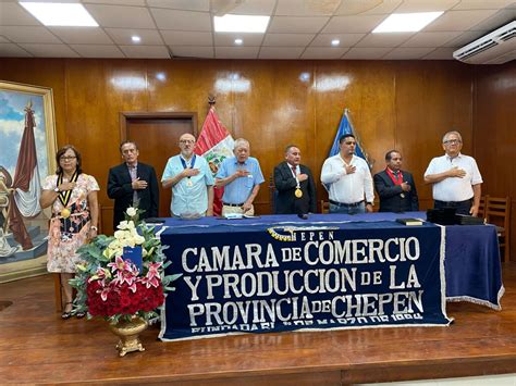 Presidente De La Cámara De Comercio De Cajamarca Participa En Ceremonia De Juramentación Del