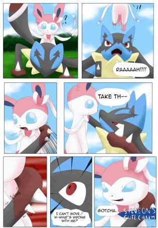 Sylveon X Lucario Luscious Hentai Manga Porn