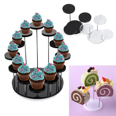 Acryl Display Stand Schmuck Veranstalter Schaufenster Cupcake Stand