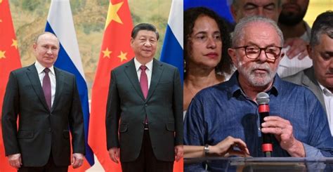 Países comunistas China Rússia e países da América Latina felicitam Lula pela vitória