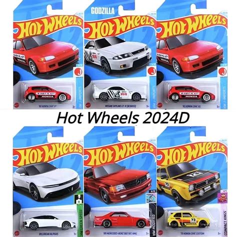 Hot Wheels D Alloy Car Mazda RX Mercedes Benz AMG Audi Quattro Honda Civic Alpha Nissan