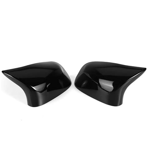 Black Replacement M Style Side Mirror Cover Caps For BMW X5 F15 X6 F16