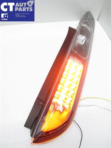 Black Led Tail Lights For 2004 2007 Ford Focus Xr5 Zetec Taillights Ct Autoparts