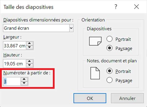 Num Roter Les Pages Sur Une Pr Sentation Powerpoint