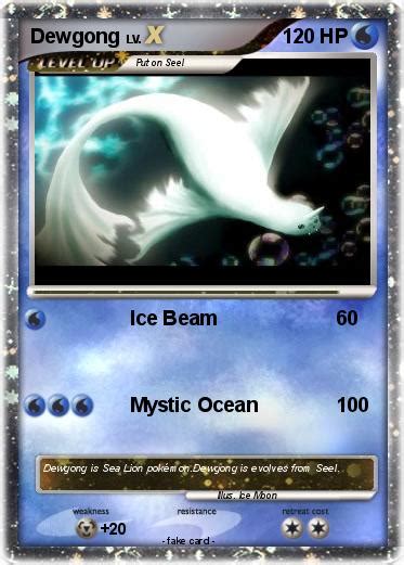 Pokémon Dewgong 30 30 - Ice Beam - My Pokemon Card