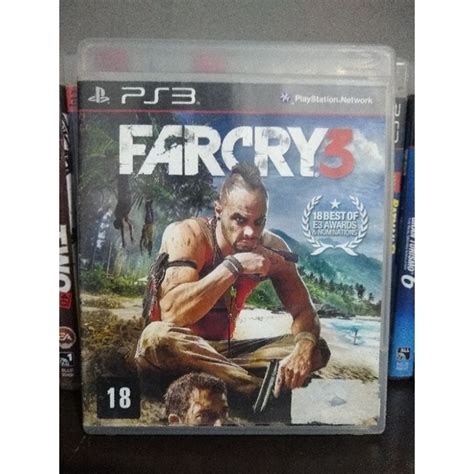 Farcry 3 Mídia Física Original PS3 Shopee Brasil