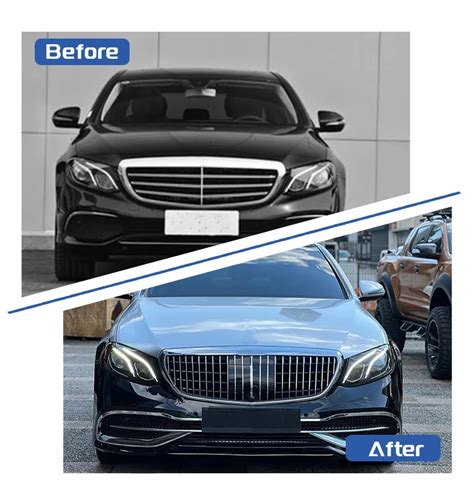 Leishuo Maybach Body Kit Bodykit Including Headlight Grill For Mercedes