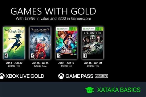 Juegos De Xbox Gold Gratis Para Xbox One Y 360 De Junio 2021