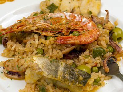 Arroz Con Bacalao Y Gambones Receta Petitchef