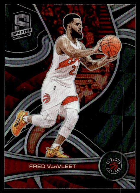 2022 23 Panini Spectra Fred VanVleet Toronto Raptors 19 Silver Holo EBay