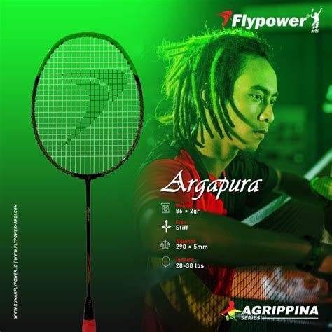 Jual Raket Bulutangkis Flypower Argapura New Original Shopee Indonesia