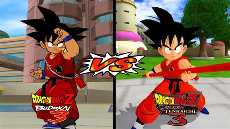 Kid Goku Vs Piccolo Daimaoh Dragon Ball Z Budokai Vs Tenkaichi Full