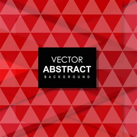 Free Vector | Red abstract vector background