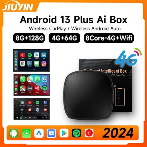 Jiuyin Android Ai Box Core Gb Glte Carplay Wireless Android