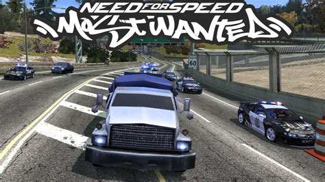 Fugindo Da Pol Cia O Caminh O De Lixo Nfs Most Wanted