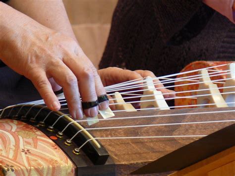 Koto National Japanese Instrument Kusuyama