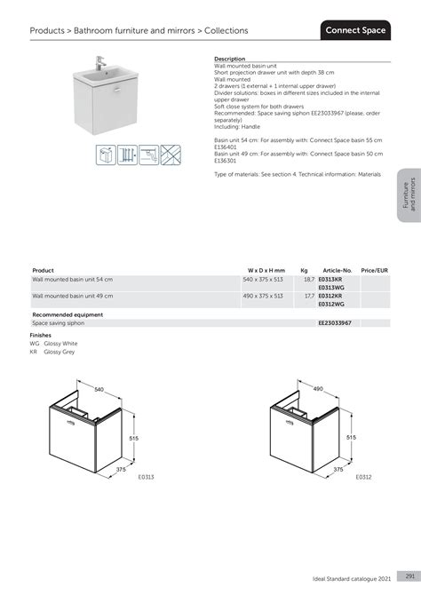 Ideal Standard Catalogue 2021 Akva Planet Page 293 Flip Pdf