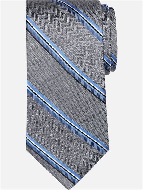 Pronto Uomo Narrow Tie Stripe Ties Mens Wearhouse