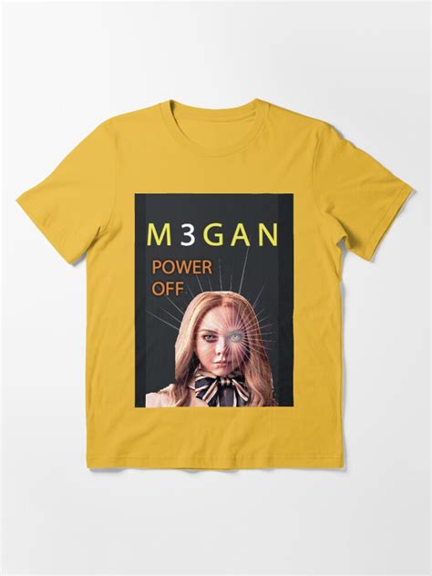 MEGAN M3GAN MOVIE DOLL POWER T Shirt For Sale By Promoboy Redbubble