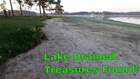 Episode Lake Treasure Metal Detecting A Drained Lake With Xp