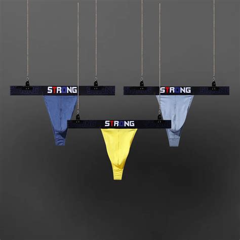 Men Thong Sexy Underwear G String Tanga Hombre Gay Fick Mich Unterwasche Mannen Jockshtrap Man