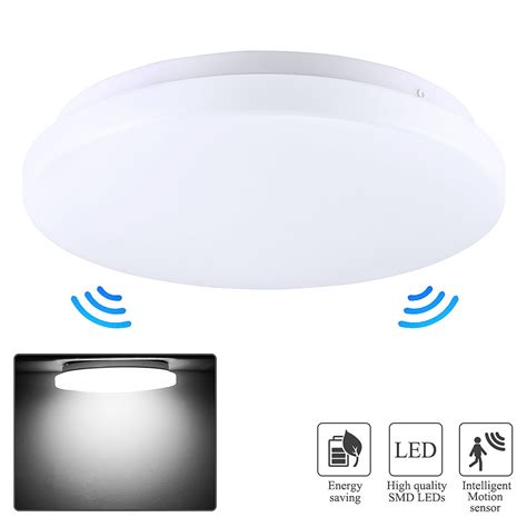 Led Ceiling Light With Motion Sensor And Remote Shelly Lighting