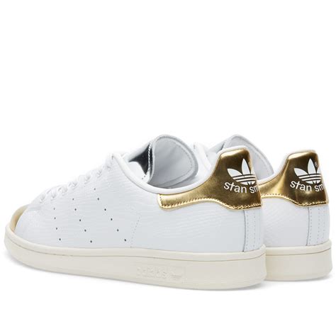 Adidas Stan Smith White & Gold Metallic | END. (US)