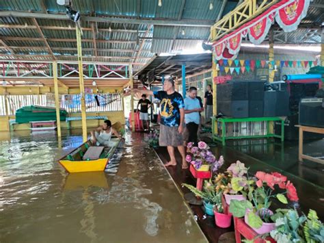 Banjir Di Longkali Paser Ribuan Lahan Pertanian Dan Perkebunan