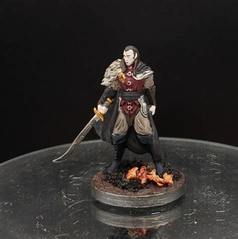 Strahd Von Zarovich Miniature Handpainted for D&D Pathfinder - Etsy